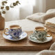 Coffee Cup and Saucer Set - 12 Pcs
